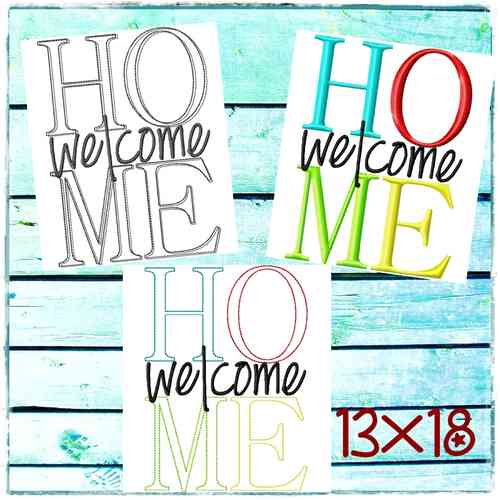 WelcomeHome Set 5x7"