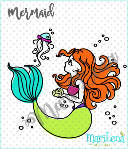 Plotterdatei Mermaid