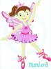 ♥ Fairy Ballerina ♥ Füll 13x18