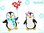 ♥ Pinguine in Love ♥ Füll 13x18