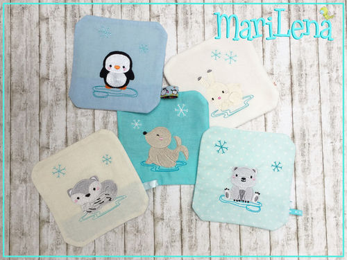 CoolPackCovers Arctic Animals  ITH design