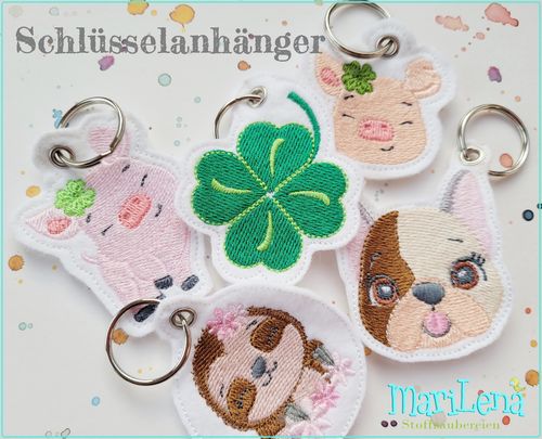 Keychain  motif selection ♥  ITH 4x4"